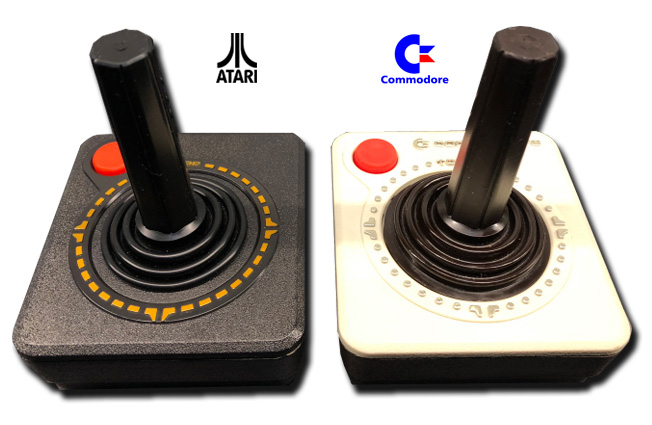 dos joystick de atari